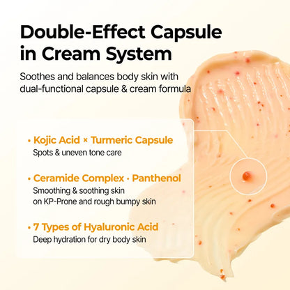 Dr.Melaxin Kojic Acid Turmeric Capsule Body Cream 200g