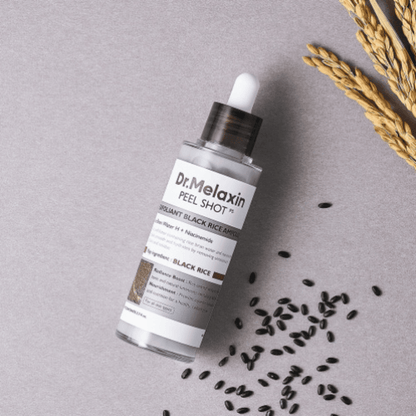 Dr. Melaxin Peel Shot Exfoliating Black Rice Ampoule 80ML - AU Beauty Bazaar