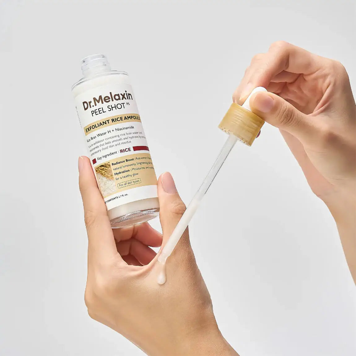 Dr.Melaxin PEEL SHOT EXFOLIATING WHITE RICE AMPOULE 80ml