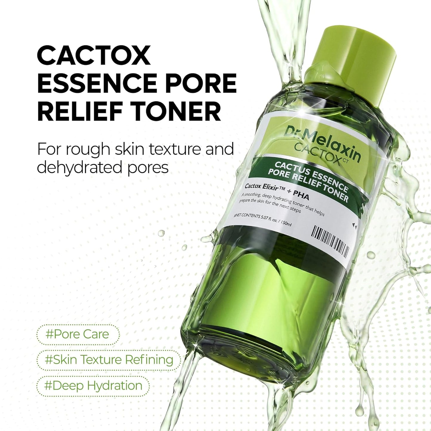 Dr.Melaxin Cactox Cactus Essence Pore Relief Toner 150mL