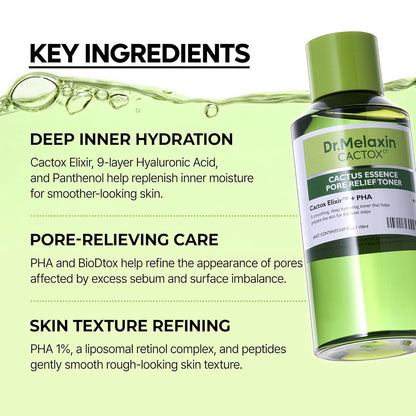Dr.Melaxin Cactox Cactus Essence Pore Relief Toner 150mL
