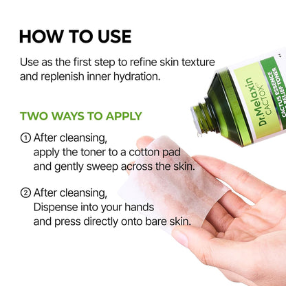 Dr.Melaxin Cactox Cactus Essence Pore Relief Toner 150mL