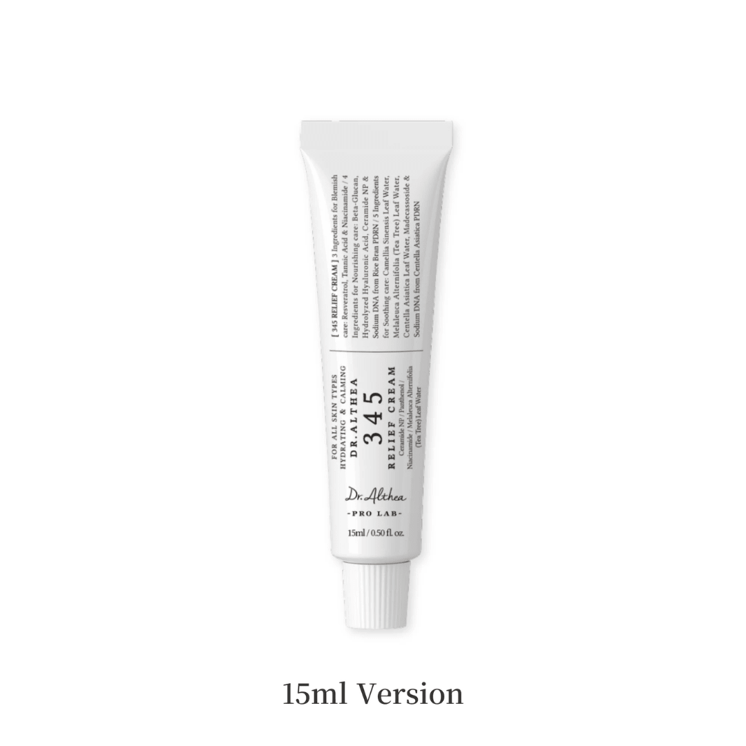 Dr.Althea 345 Cream mini 15ml - AU Beauty Bazaar