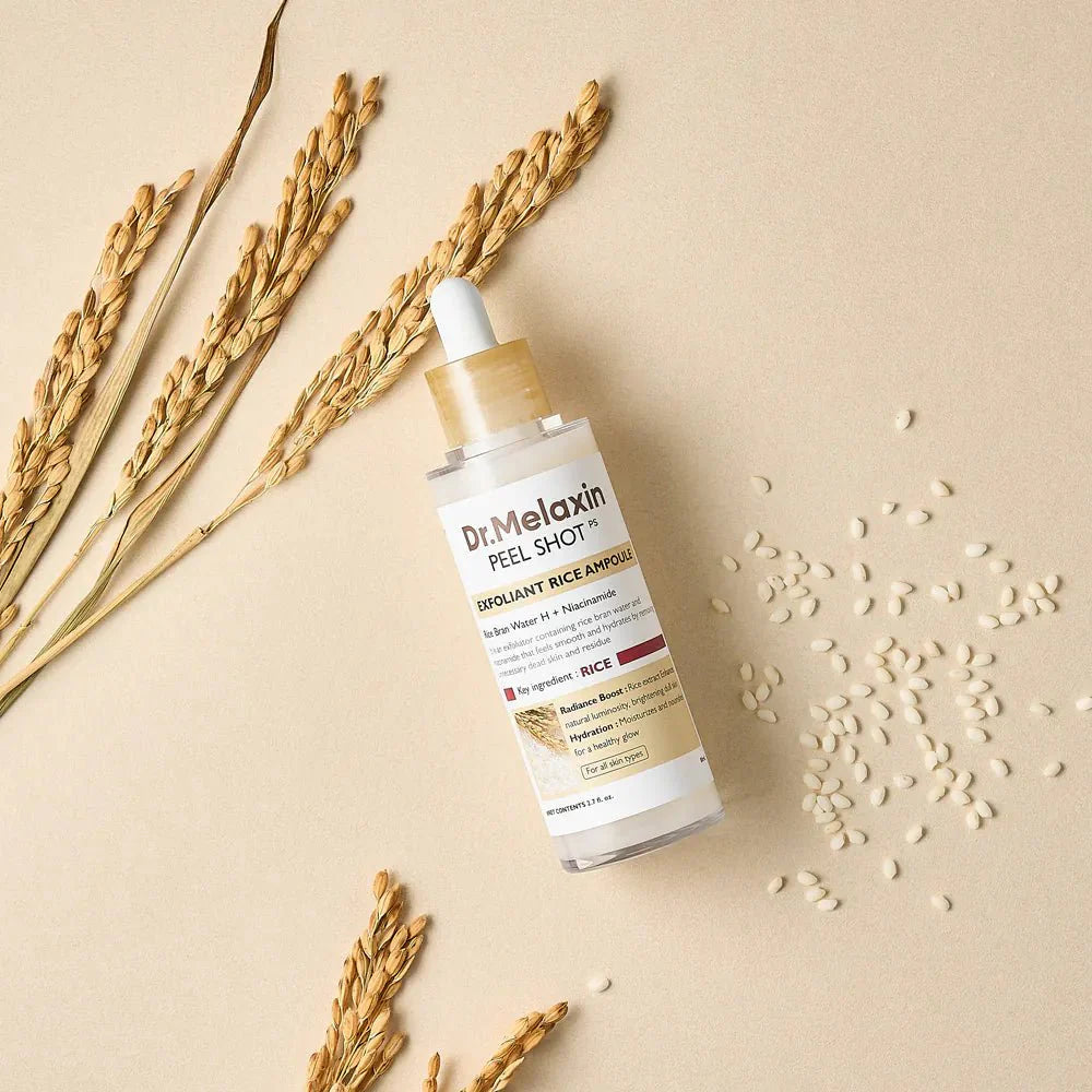 Dr.Melaxin PEEL SHOT EXFOLIATING WHITE RICE AMPOULE 80ml