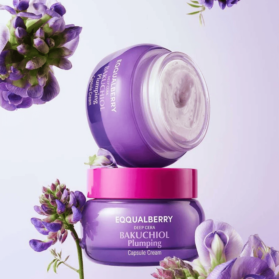 EQQUALBERRY - Bakuchiol Plumping Capsule Cream 50ml - AU Beauty Bazaar