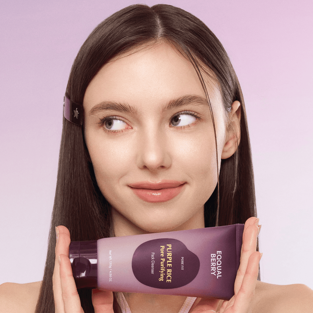 EQQUALBERRY - Purple Rice Pore Purifying Pack Cleanser 130G - AU Beauty Bazaar