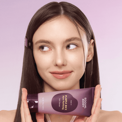 EQQUALBERRY - Purple Rice Pore Purifying Pack Cleanser 130G - AU Beauty Bazaar