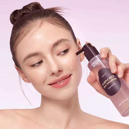 EQQUALBERRY - Purple Rice Pore Smoothing Cleansing Oil 200ML - AU Beauty Bazaar
