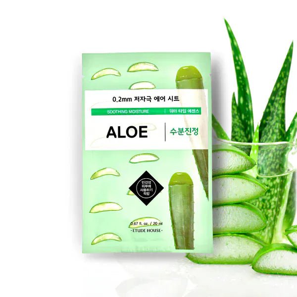 Etude House - 0.2 Therapy Air Mask Sheet (Aloe) - AU Beauty Bazaar