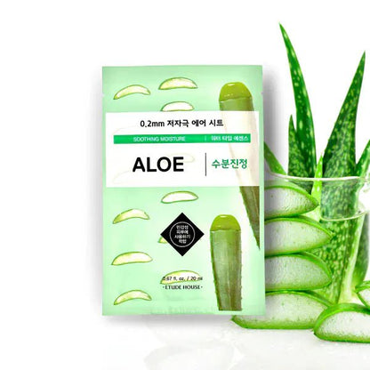 Etude House - 0.2 Therapy Air Mask Sheet (Aloe) - AU Beauty Bazaar
