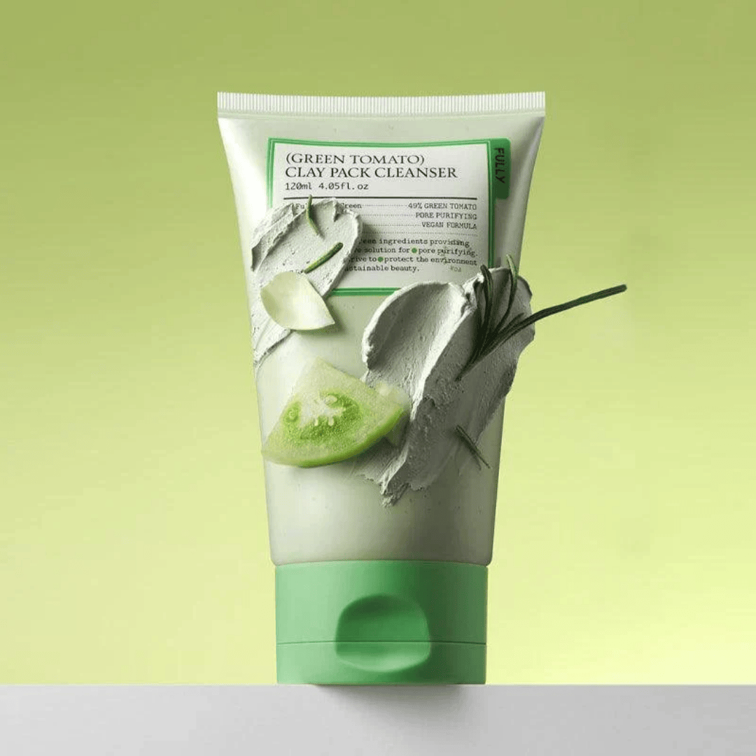 FULLY - Green Tomato Clay Mask Cleanser 120ML - AU Beauty Bazaar