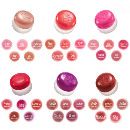 fwee - Lip & Cheek Blurry Pudding Pot - 30 Colors - AU Beauty Bazaar