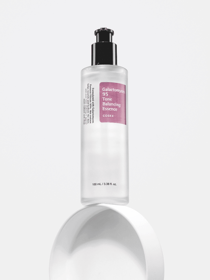 COSRX Galactomyces 95 Tone Balancing Essence on a pedestal