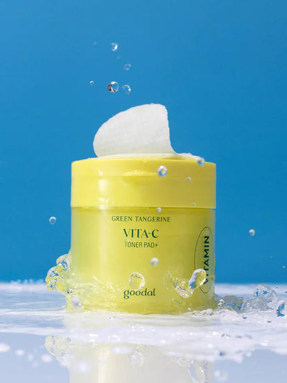 Goodal Green Tangerine Vita - C Dark Spot Care Pad+ (70 pads) - AU Beauty Bazaar