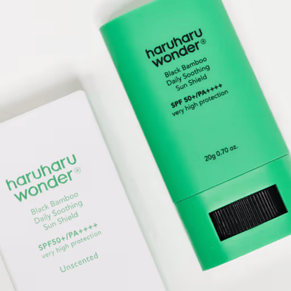 HARUHARU WONDER Black Bamboo Daily Soothing Sun Shield - 20 G - AU Beauty Bazaar