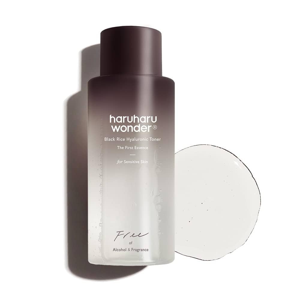 Haruharu - Wonder Black Rice Hyaluronic Toner Free of Alcohol & Fragrance 300ml - AU Beauty Bazaar