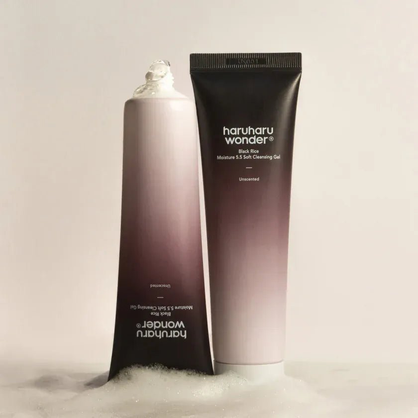 haruharu wonder - Black Rice Moisture 5.5 Soft Cleansing Gel 100ML - AU Beauty Bazaar