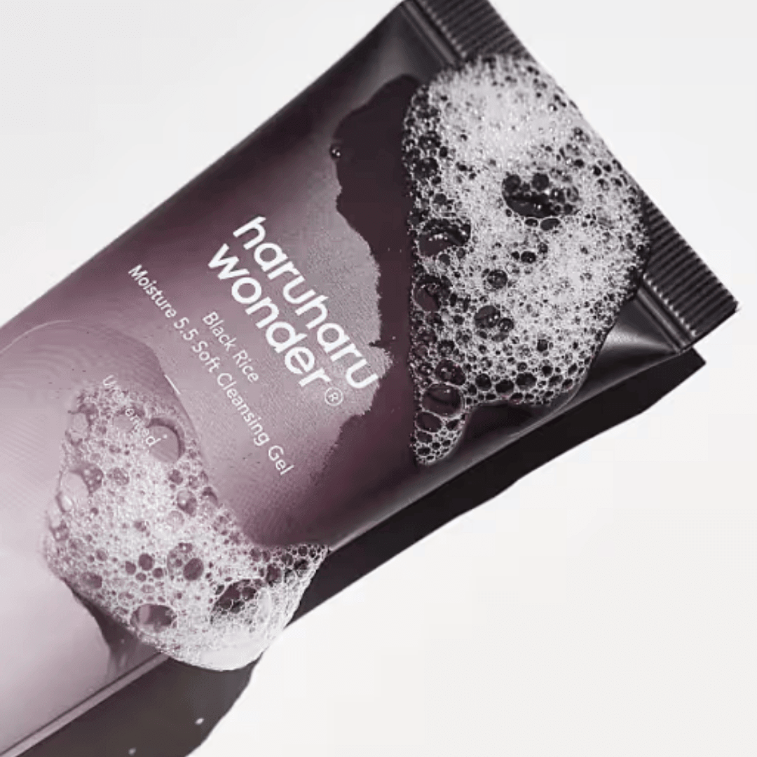 haruharu wonder - Black Rice Moisture 5.5 Soft Cleansing Gel 100ML - AU Beauty Bazaar