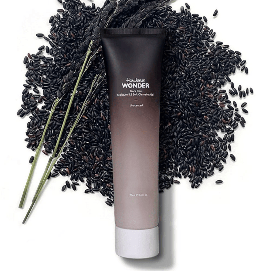 haruharu wonder - Black Rice Moisture 5.5 Soft Cleansing Gel 100ML - AU Beauty Bazaar