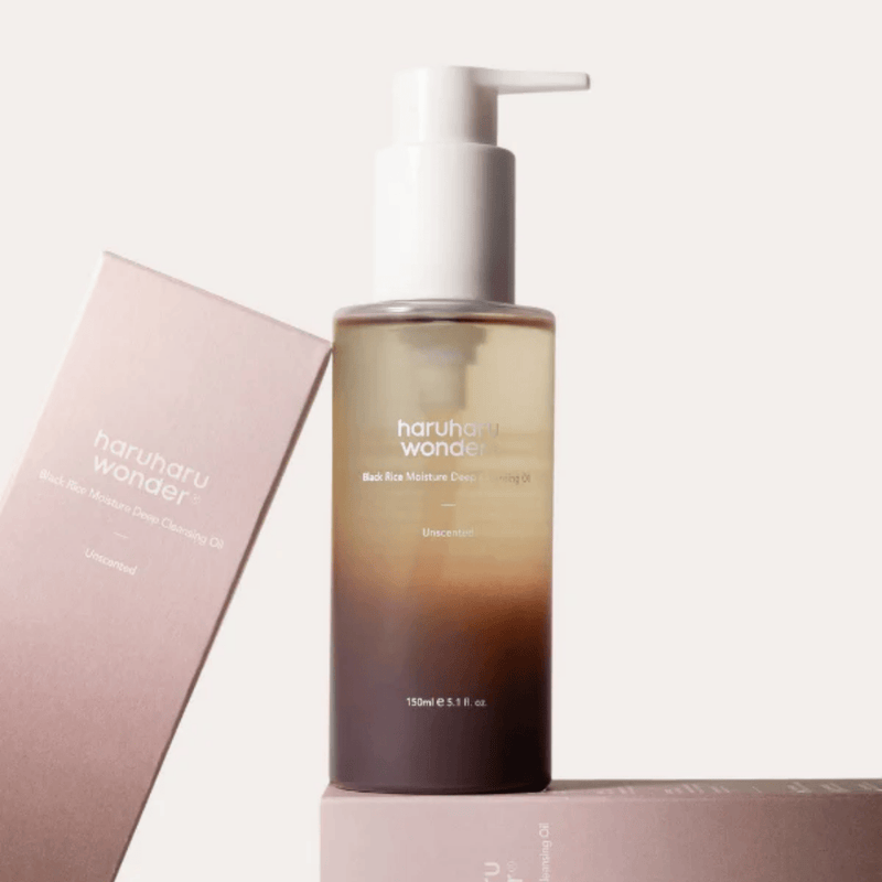 haruharu wonder - Black Rice Moisture Cleansing Oil (Unscented)  150ML