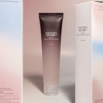 Haruharu Wonder - Black Rice Triple AHA Gentle Cleansing Gel 100ML - AU Beauty Bazaar