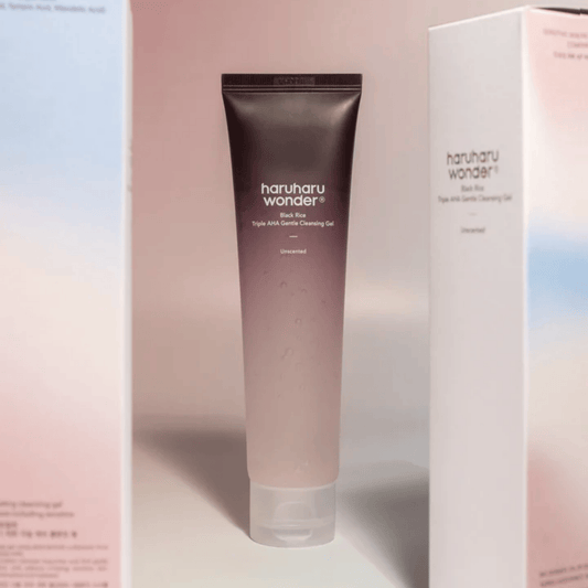 Haruharu Wonder - Black Rice Triple AHA Gentle Cleansing Gel 100ML - AU Beauty Bazaar
