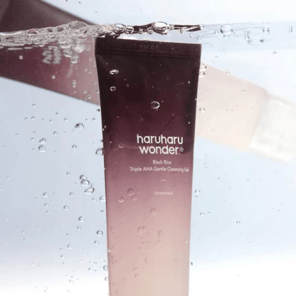 Haruharu Wonder - Black Rice Triple AHA Gentle Cleansing Gel 100ML - AU Beauty Bazaar
