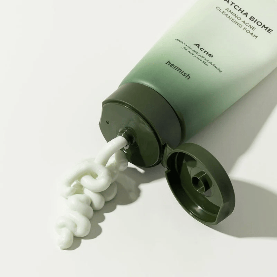 heimish - Matcha Biome Amino Acne Cleansing Foam - AU Beauty Bazaar