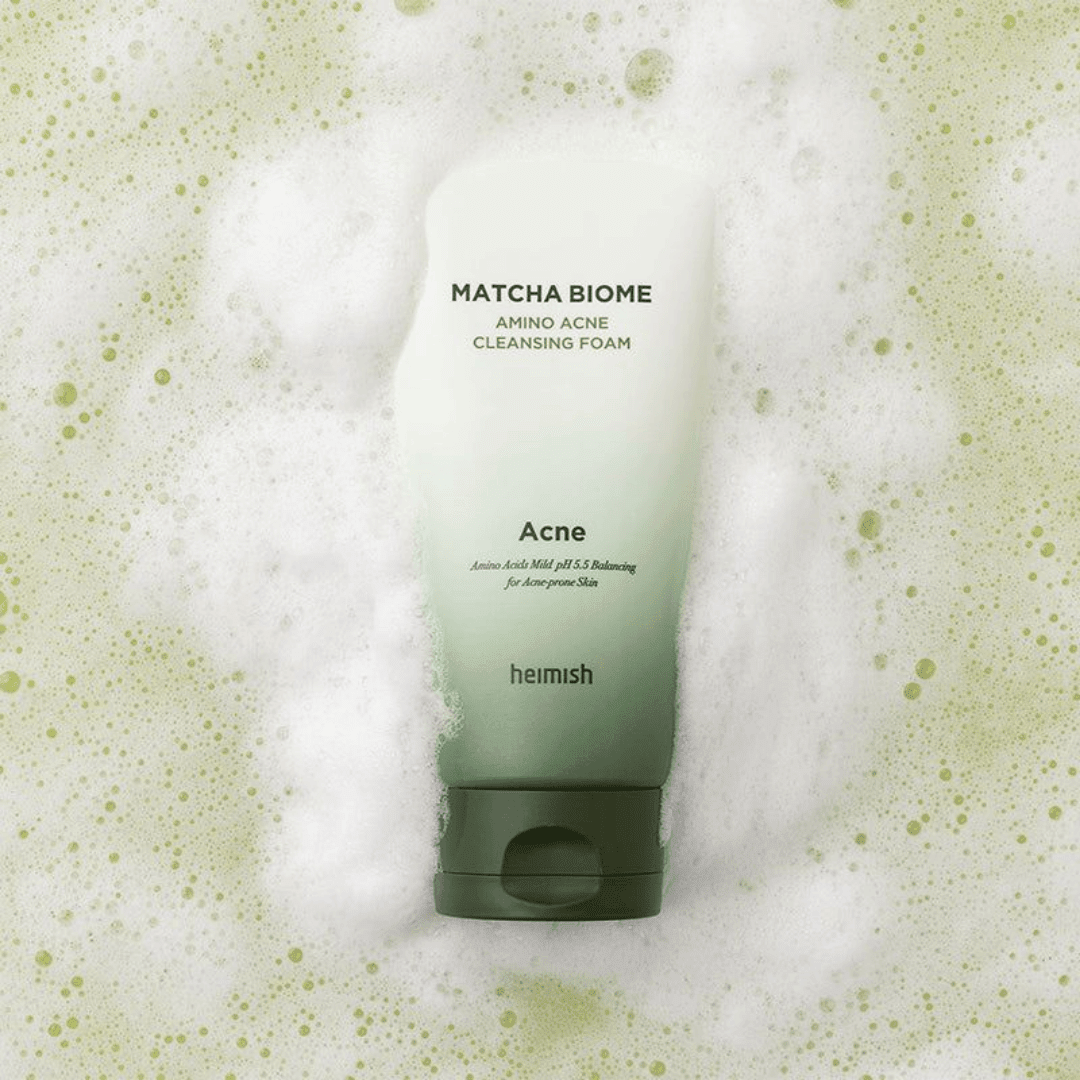 heimish - Matcha Biome Amino Acne Cleansing Foam - AU Beauty Bazaar