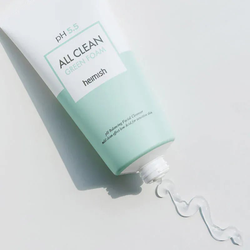 heimish pH 5.5 All Clean Green Foam 150ml - AU Beauty Bazaar