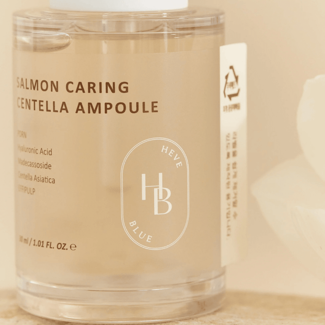 HEVEBLUE - Salmon Caring Centella Ampoule 30ML - AU Beauty Bazaar