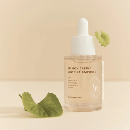 HEVEBLUE - Salmon Caring Centella Ampoule 30ML - AU Beauty Bazaar