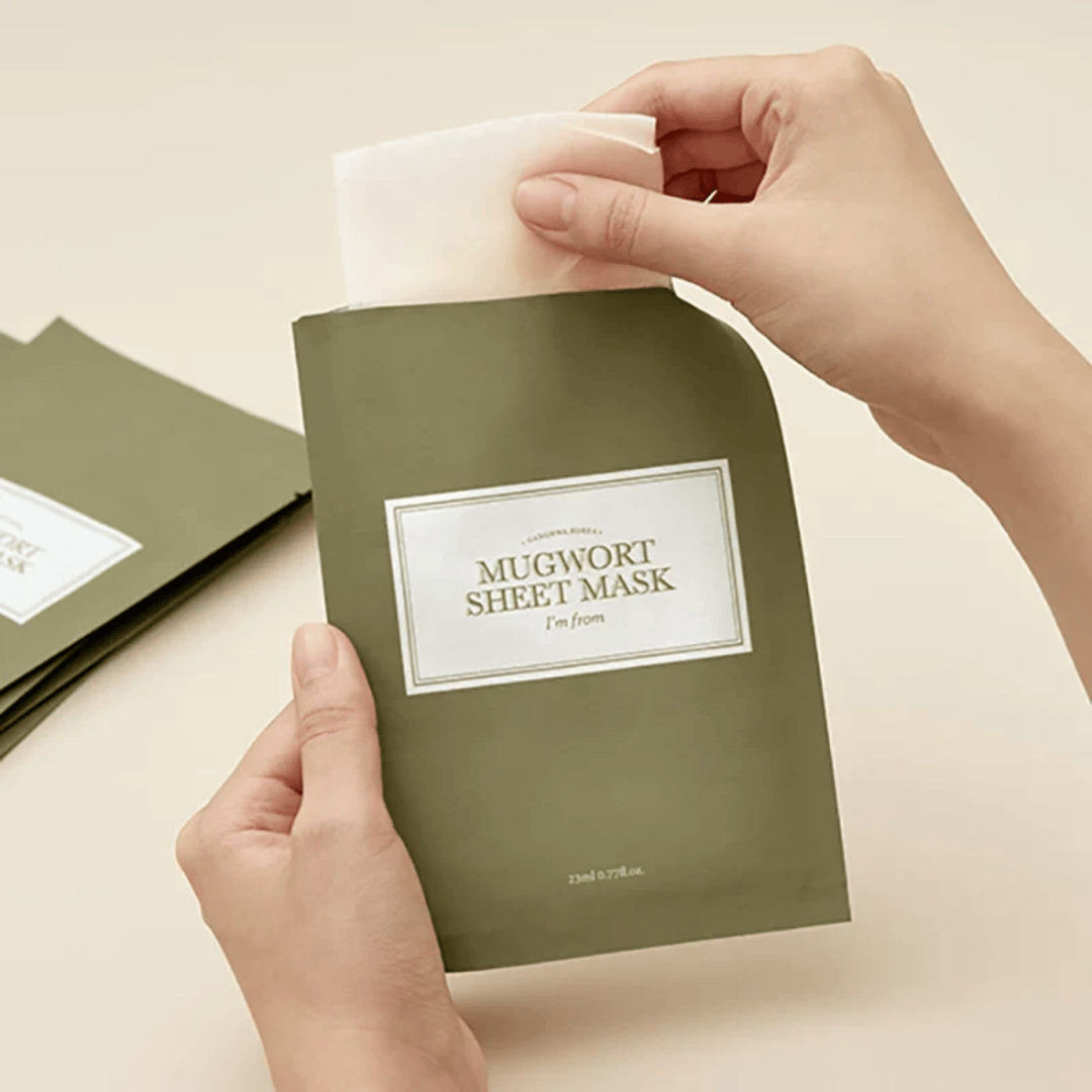 I'm From - Mugwort Sheet Mask - AU Beauty Bazaar