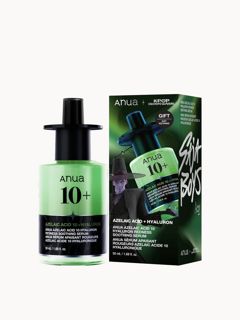 Anua Azelaic Acid 10 Hyaluron Redness Soothing Serum Set K-pop Demon Hunters 50ml