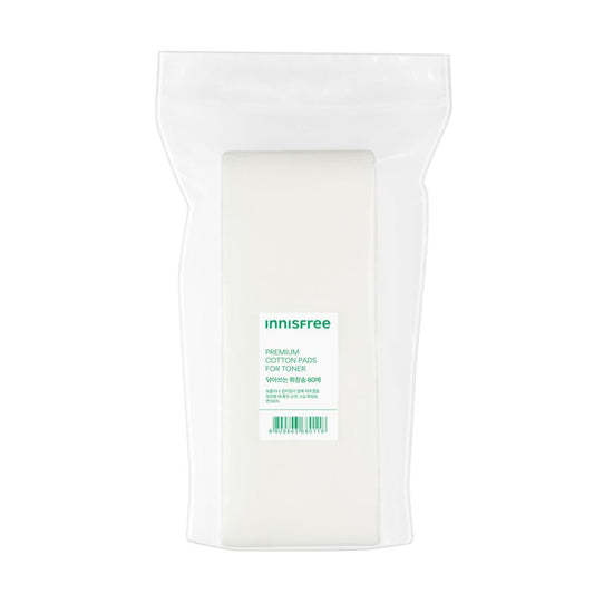 Innisfree Premium Cotton Pads For Toner (80 pcs)