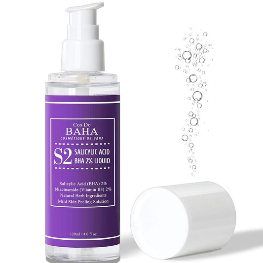 Cos De BAHA S2 Salicylic Acid BHA 2% Liquid 120ml – image 1