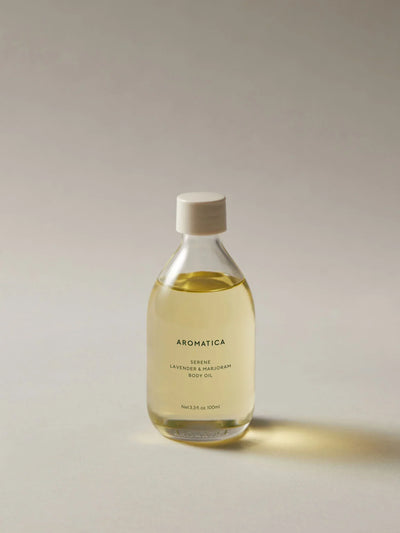 Aromatica Serene Body Oil Lavender & Marjoram 100ml – image 1