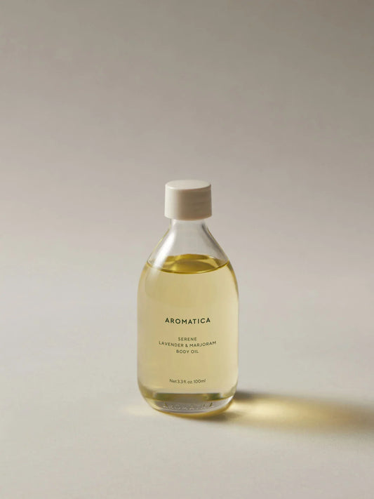 Aromatica Serene Body Oil Lavender & Marjoram 100ml – image 1