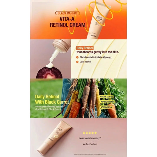 Goodal Black Carrot Vita-A Retinol Cream 50ml