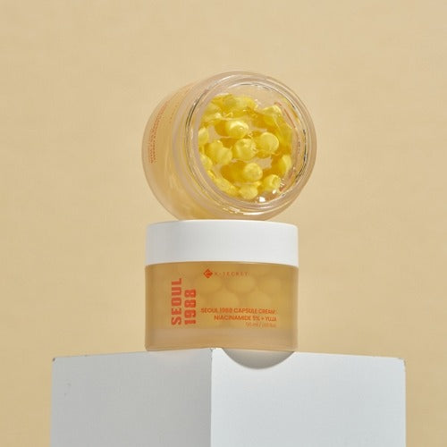 K-Secret SEOUL 1988 Capsule Cream : Niacinamide 5% + Yuja 50ml