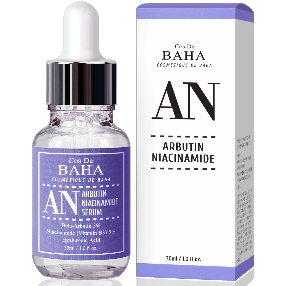 Cos De BAHA Arbutin + Niacinamide Serum 30ml – image 1