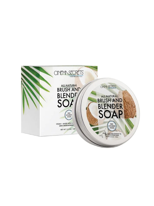 Cinema Secrets All Natural Brush Soap 100g – image 1
