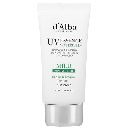 d'Alba Waterfull Mild Sun Cream 50ml