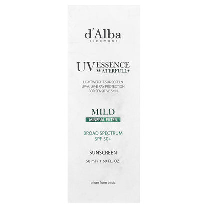 d'Alba Waterfull Mild Sun Cream 50ml