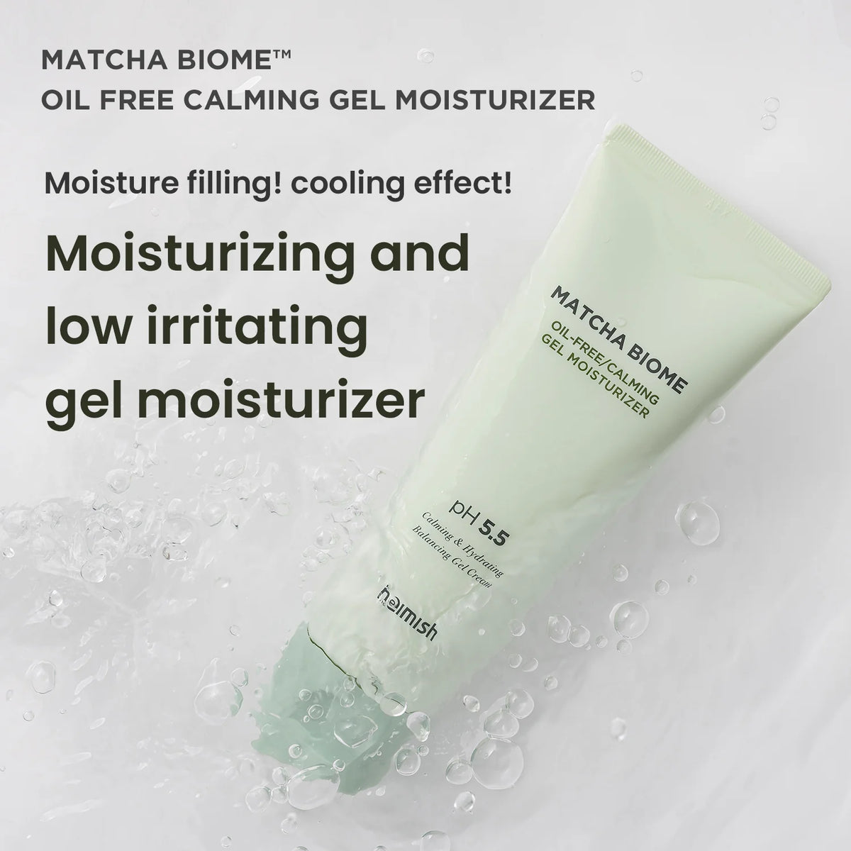 Heimish Matcha Biome Oil-Free Calming Gel Moisturizer 100ml