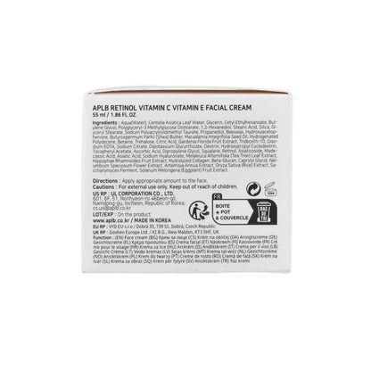 APLB Retinol Vitamin C Vitamin E Facial Cream 55ml – image 2