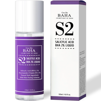 Cos De BAHA S2 Salicylic Acid BHA 2% Liquid 120ml – image 2