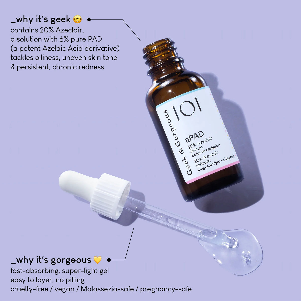 Geek & Gorgeous aPAD Serum 30ml
