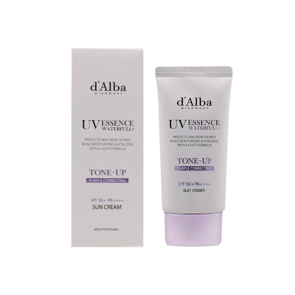 d'Alba Waterfull Tone-Up Sun Cream Purple 50ml