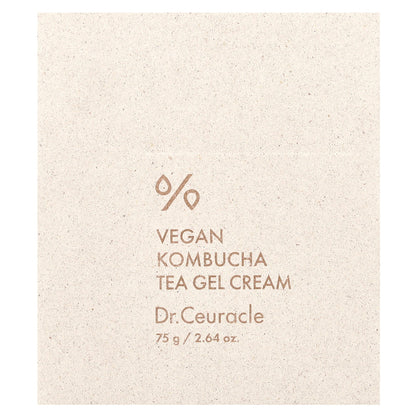 Dr. Ceuracle Vegan Kombucha Tea Gel Cream 75g